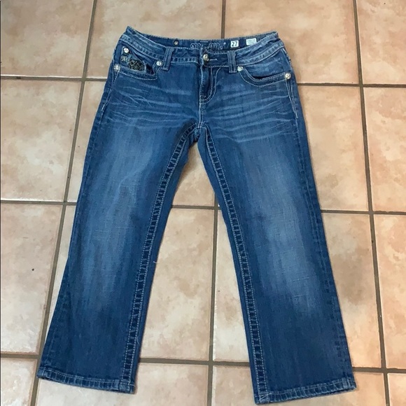 Miss Me Capri Jeans size 27 **see pics - Picture 2 of 8